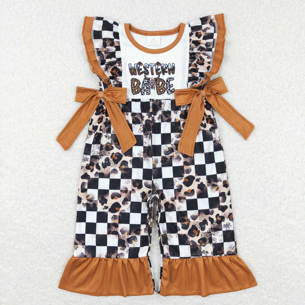 SR0185 baby girl clothes girl babe western clothes toddleer summer romper