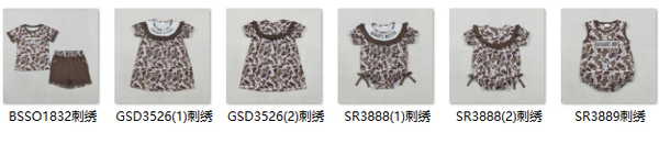 RTS  Matching kids clothing embroidery father’s day print clothing baby summer clothing-2026.3.6