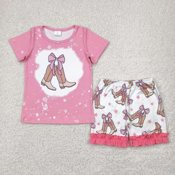 GSSO2354 RTS girl clothes boost toddler girl summer outfit