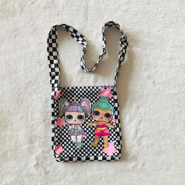 girl doll cartoon bag