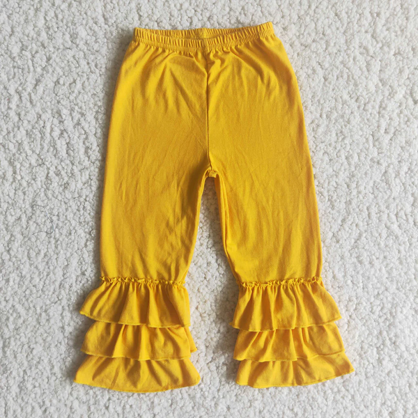 RTS toddler clothes matching clothing solid color print girls kids winter pant-2025.9.8