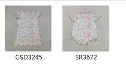 RTS Matching kids clothing bows print clothing girl summer clothing-2026.3.24