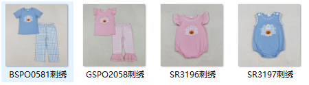 RTS kids matching clothing embroidered ghost print clothing kids halloween clothing-2025.9.19