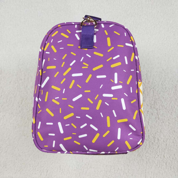 BA0321 kids duffels bag hunting clothes travel bag purple spray