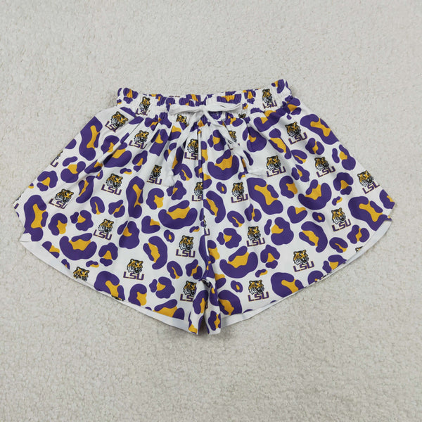 SS0811 RTS Mummy and me matching clothes state camo summer shorts sports bottom
