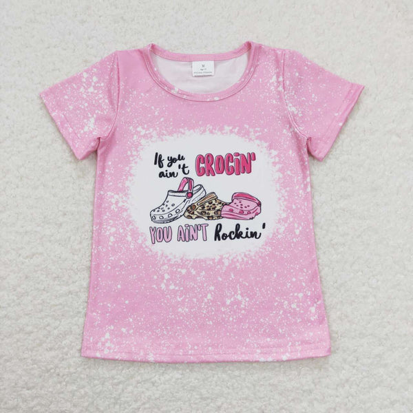 mummy and me summer mathing clothes ripped shoes print summer tshirt top