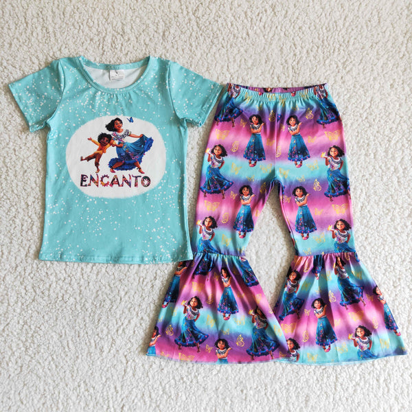 C0-30 girl cartoon short sleeve fall spring set-promotion 2024.6.22  $2.99