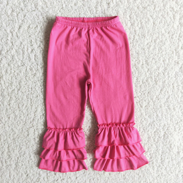 RTS toddler clothes matching clothing solid color print girls kids winter pant-2025.9.8
