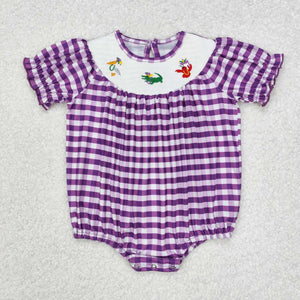 SR2060 RTS baby girl clothes animal smock girl mardi gras bubble