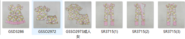 RTS Matching toddler clothes bunny print clothing  mama kids easter spring clothes-2026.3.6