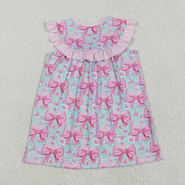 GSD2534 RTS girl clothes I love daddy girl summer embroidery dress