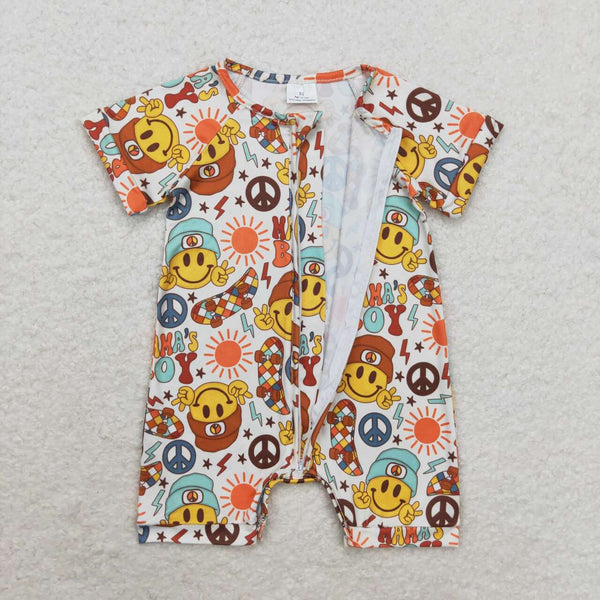 SR1776 RTS baby boy clothes mamas boy toddler boy summer romper