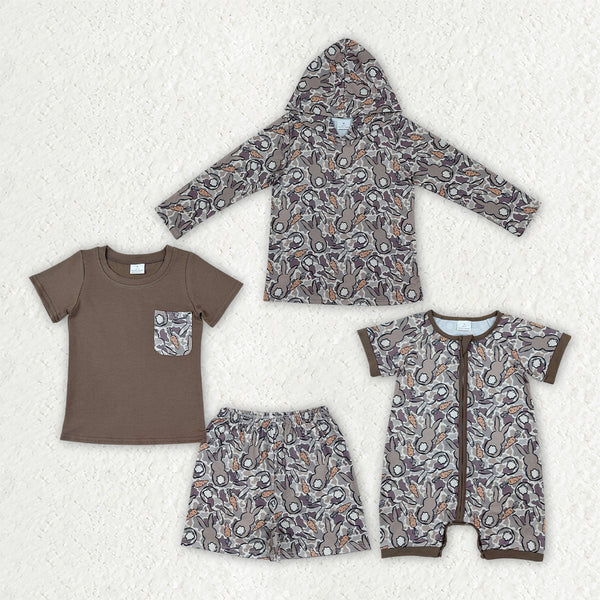 RTS Matching clothing kids Easter bunny carrot camo print multi style clothes-2026.10.31