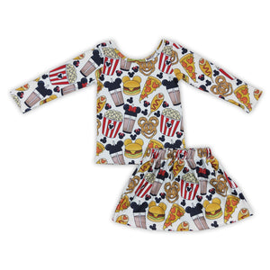 GLD0161 baby girl clothes skirt cartoon winter outfits-promotion 2024.12.28 $5.5