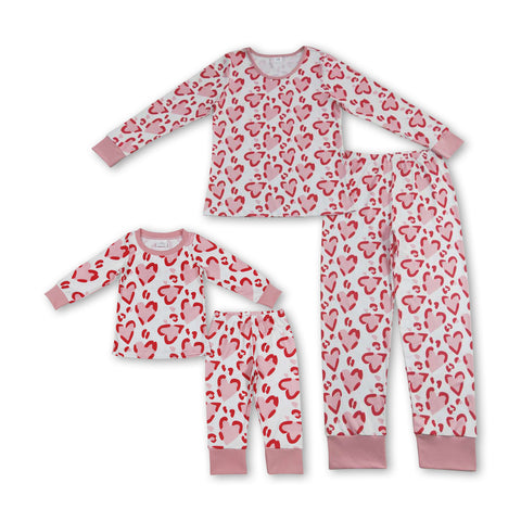 RTS Mummy and me matching valentines day clothing heart outfit