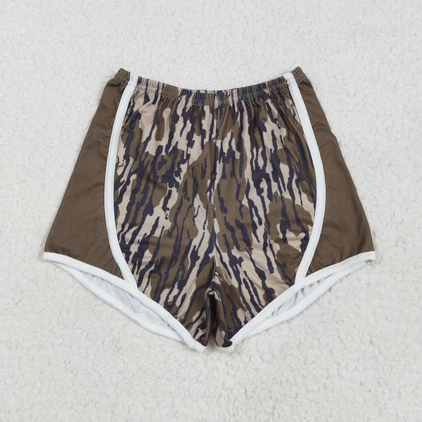 SS0528 RTS girl clothes green camo girl summer shorts
