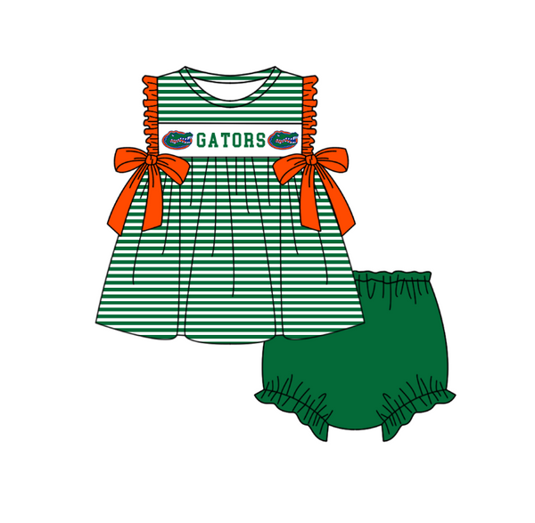 Produce order MOQ:5pcs each design  kids state summer clothing set matching clothes milk silk 2