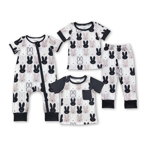 RTS matching EASTER black bunny rabbit clothing