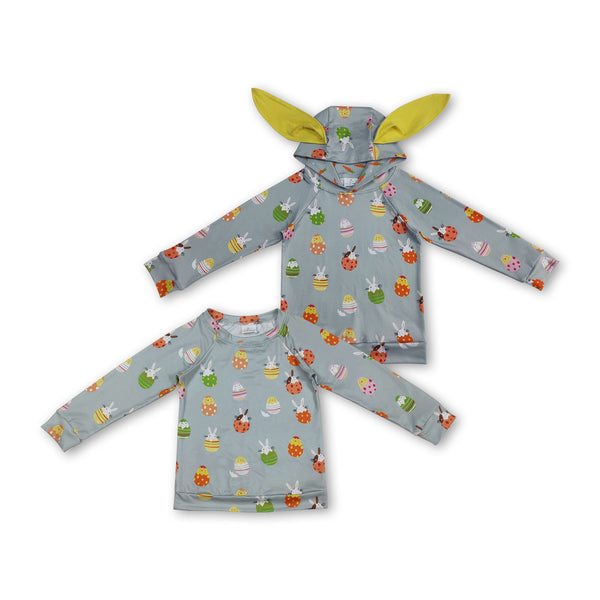 RTS toddler clothes matching clothing egg kids easter clothing