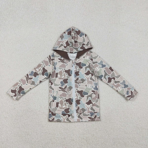 BT1390 RTS 12-18M to 7-8T  toddler boy clothes  camo boy winter top shirt hoodies shirt