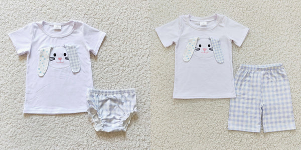 kids clothes boys bunny matching easter clothes