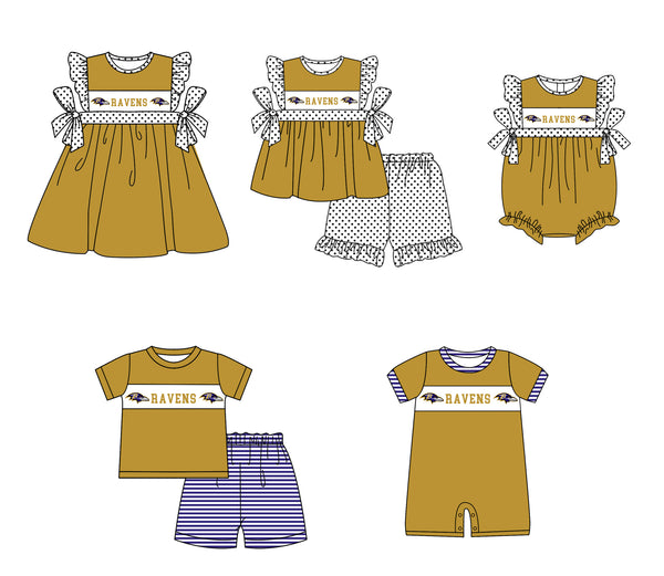 Produce order MOQ:5pcs each design  kids state summer clothing set matching clothes 907