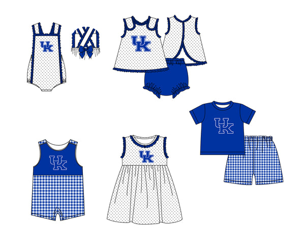 Produce order MOQ:5pcs each design  kids state summer clothing set matching clothes 802