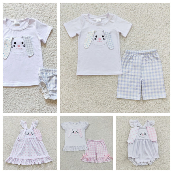 Toddler clothes bunny easter boys and girls matching clothes