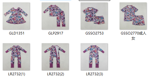 RTS toddler clothes matching kpop print clothing  mama kids christmas clothes-2025.12.1