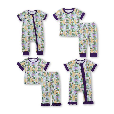 RTS mardi gras matching clothing cartoon clothing