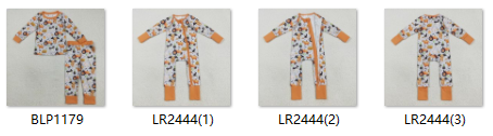 RTS kids matching clothing animal bat print clothing boy halloween winter clothing-2025.9.4