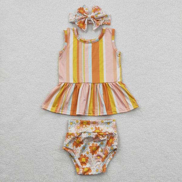 GBO0105 baby clothes summer bummies set