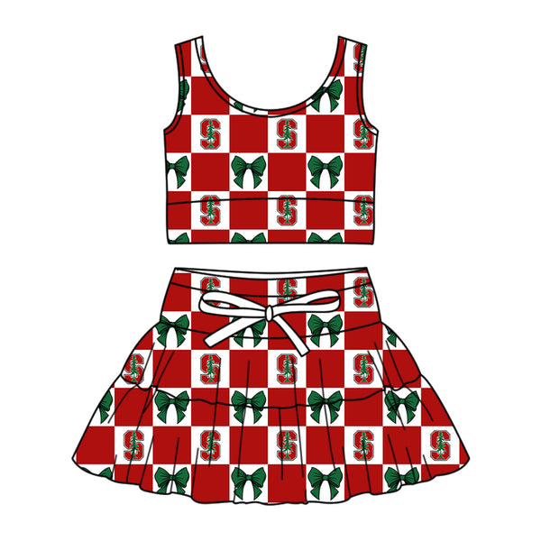 Produce order MOQ:5pcs each design  kids state summer clothing set matching clothes 5 sports clothes 101