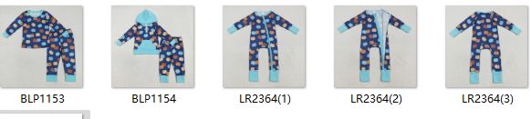 RTS kids matching clothing pumpkin print clothing boy winter clothing-2025.7.24