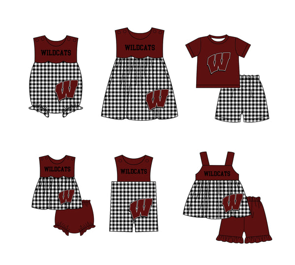 Produce order MOQ:5pcs each design  kids state summer clothing set matching clothes A102