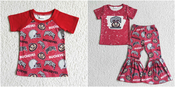 girl and boy state matching clothes