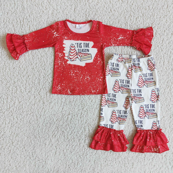 kids clothes the season matching set