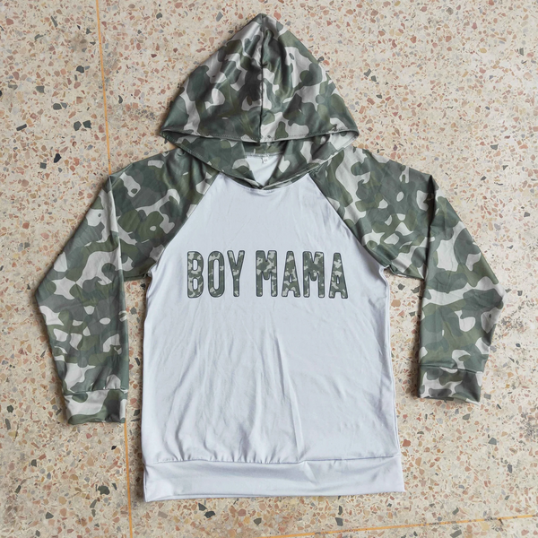 camouflage mummy and me matching hoodies top