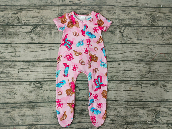 SR0194 baby girl clothes shoes zipper romper-promotion 2025.5.10 $5.5
