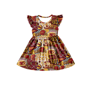 Custom order MOQ:5pcs each design girl summer dress 1