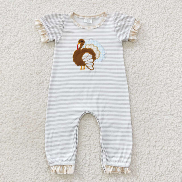 toddler clothes embroidery turkey kids thanksgiving matching clothing