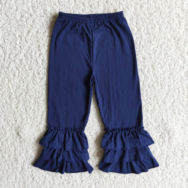 RTS toddler clothes matching clothing solid color print girls kids winter pant-2025.9.8