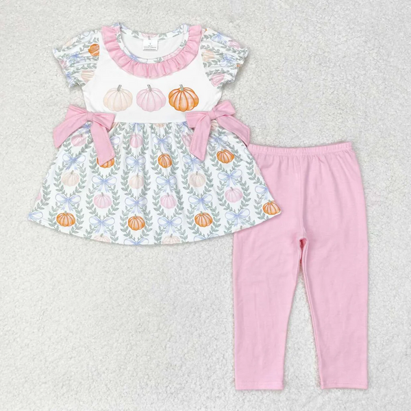 GSPO1601 RTS baby girl clothes pumpkin girl halloween  outfit