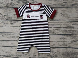 custom order MOQ:3pcs each design baby boy clothes state boy summer romper 5000