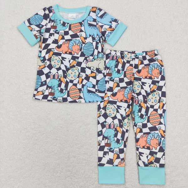 RTS matching Easter Pajamas Set Pajamas set dinosaur egg outfit