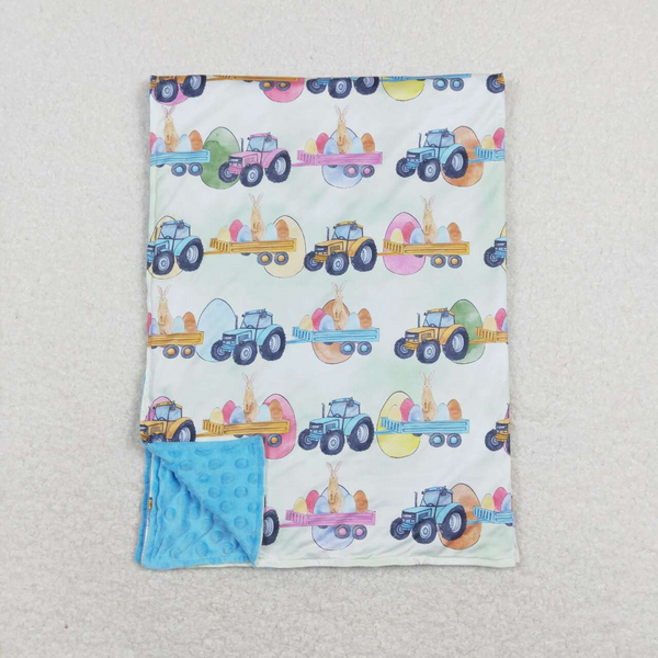 RTS easter matching clothing egg truck easter outfit blanket