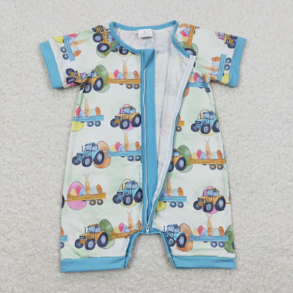 RTS easter matching clothing egg truck easter outfit blanket