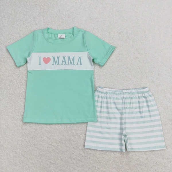 RTS kids clothing mother's day clothing set matching summer outfit