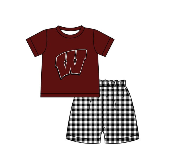 Produce order MOQ:5pcs each design  kids state summer clothing set matching clothes A102