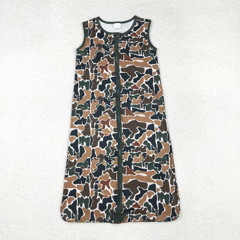 BL0141 RTS toddler hunting sleep sack camo zipper